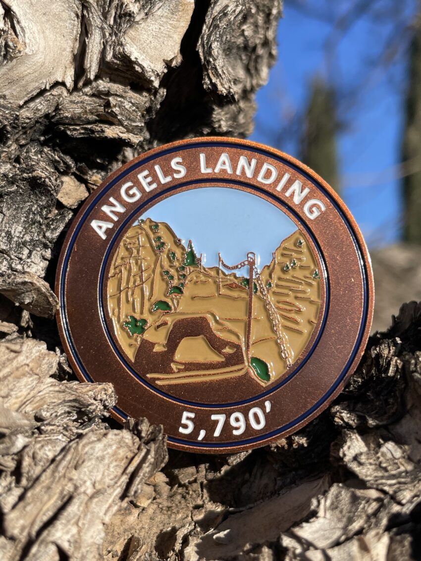 Angels Landing 1.75" Coin